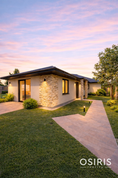 Exkluzívne bývanie pod Zoborom – moderný 4-izbový bungalov