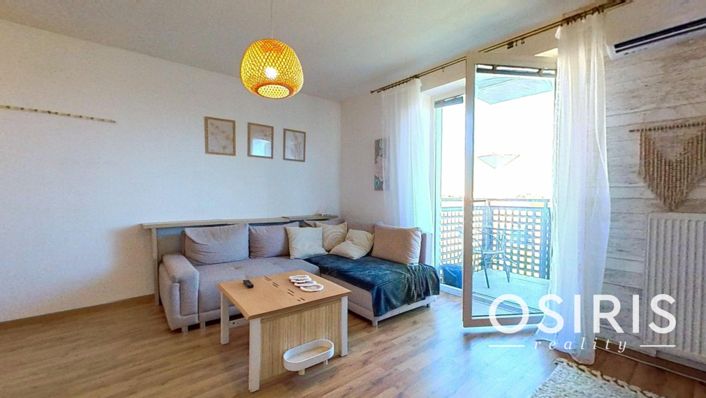 Moderný klimatizovaný 2-izbový byt s balkónom, novostavba 2019, parkovacie miesto