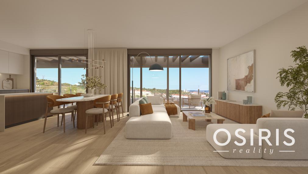 Luxusné 2 až 4-izbové apartmány s panoramatickým výhľadom na more, Costa del Sol