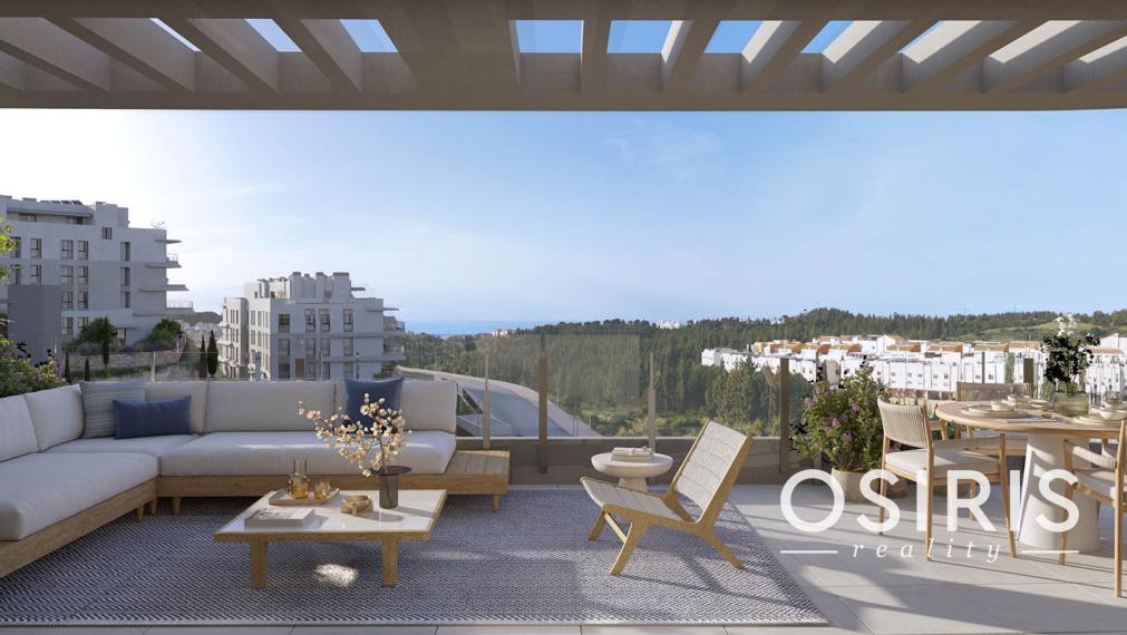 Luxusné 2 až 4-izbové apartmány s panoramatickým výhľadom na more, Costa del Sol