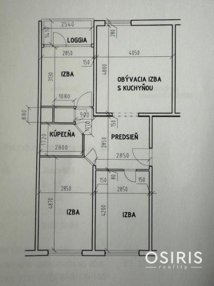 4-izb. byt po rekonštrukcii, 3 samostatné izby, loggia - Jasovská ul., Petržalka