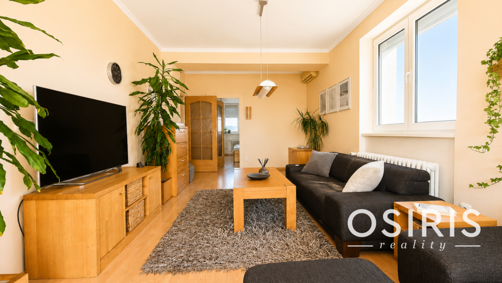 EXKLUZÍVNE | Svetlý 3-izbový byt s panoramatickým výhľadom | Bratislava – Krasňany