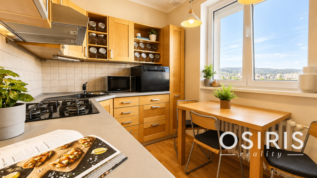 EXKLUZÍVNE | Svetlý 3-izbový byt s panoramatickým výhľadom | Bratislava – Krasňany