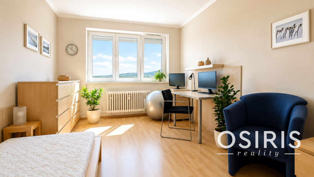 EXKLUZÍVNE | Svetlý 3-izbový byt s panoramatickým výhľadom | Bratislava – Krasňany