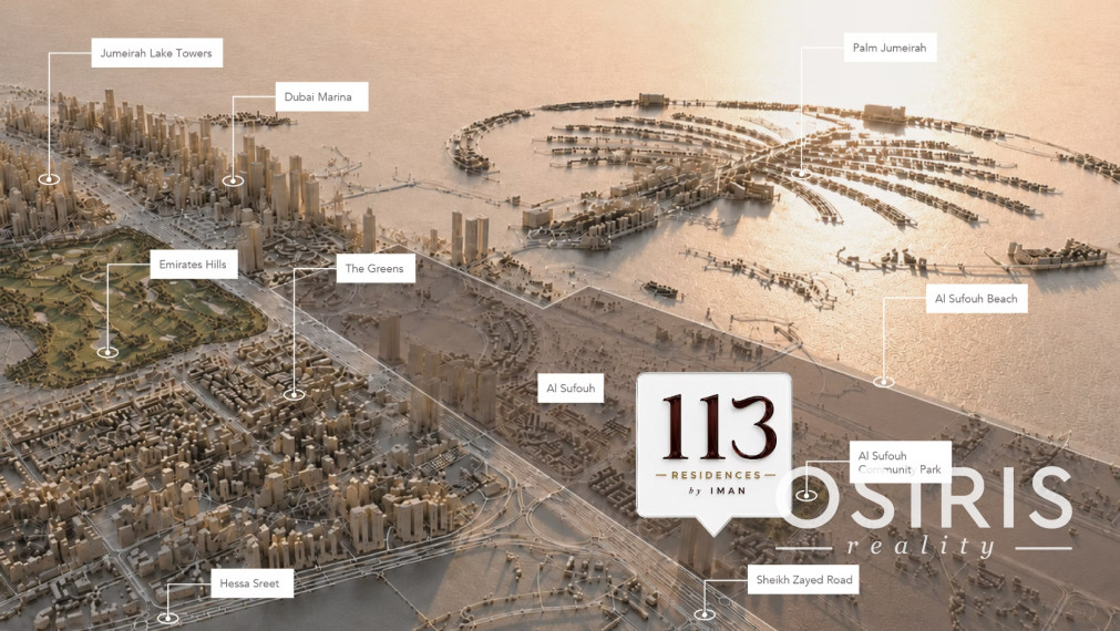 Investícia v srdci Dubaja - 113 Residences na skok od Palm Jumeirah
