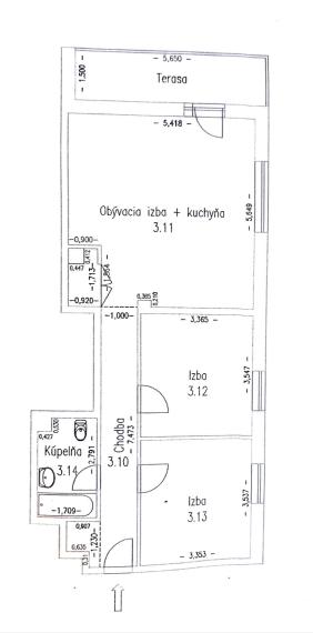 Kompletne zariadený 3-izbový byt s garážovým státím v obľúbenom projekte Senec Gardens