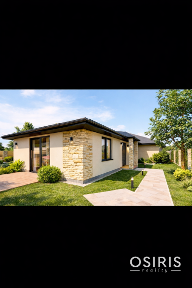 Exkluzívne bývanie pod Zoborom – moderný 4-izbový bungalov