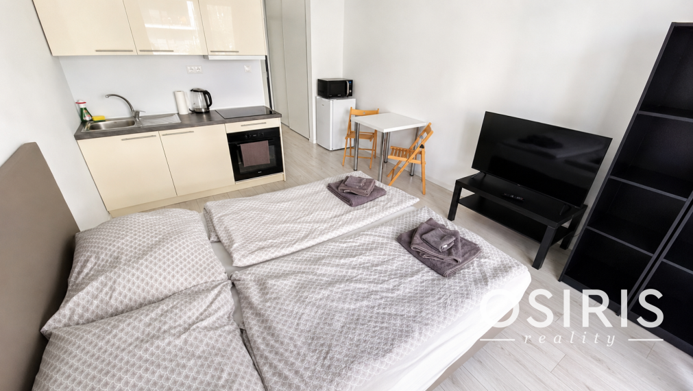 Moderný 1-izbový byt s balkónom, parkovacie miesto, Slnečnice