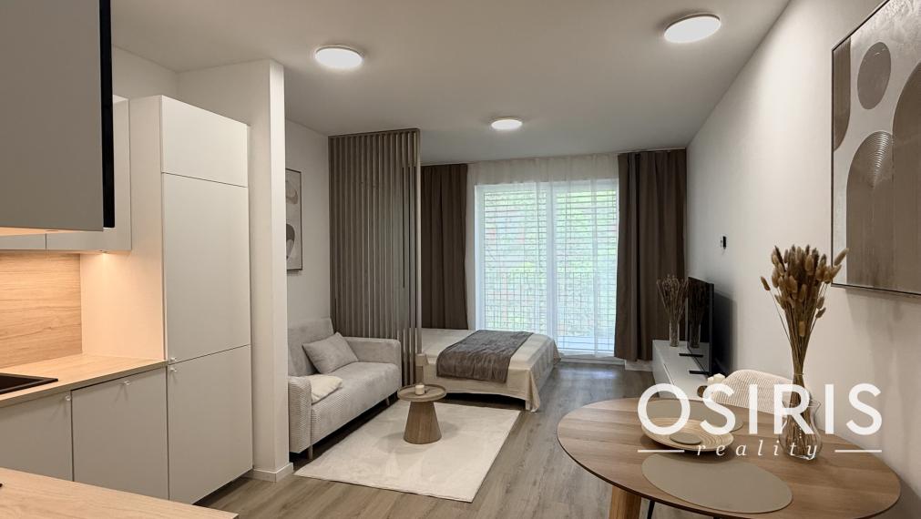 Dizajnový 1-izbový apartmán v projekte WineHills | Balkón | Parkovanie | Novostavba