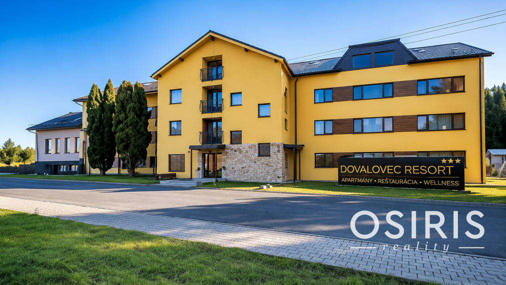 Nový apartmán s výhľadom na Kriváň v rezorte Dovalovec