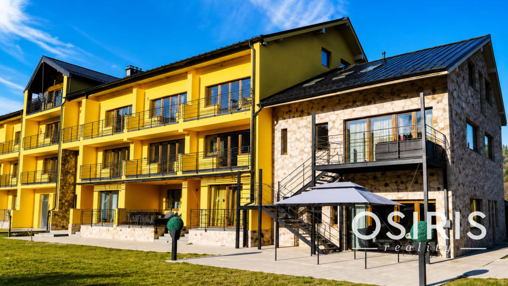 Nový apartmán s výhľadom na Kriváň v rezorte Dovalovec