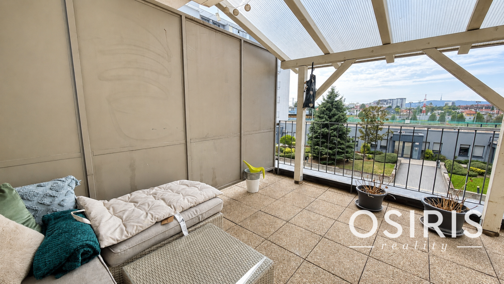Moderný 1-izbový byt s terasou 20 m2, parkovacie miesto, Ružinov