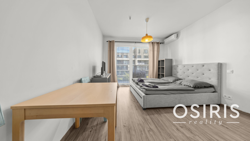 Klimatizovaný zariadený 1i byt s balkónom a parkovaním – Slnečnice