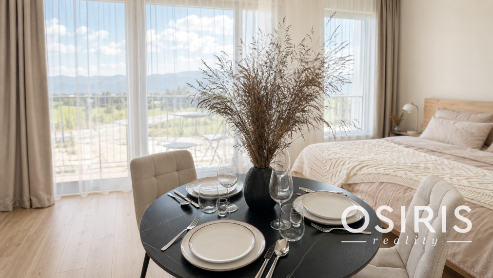 Kompletne zariadený nadštandardný 1-izbový apartmán – Gerlach Rezort