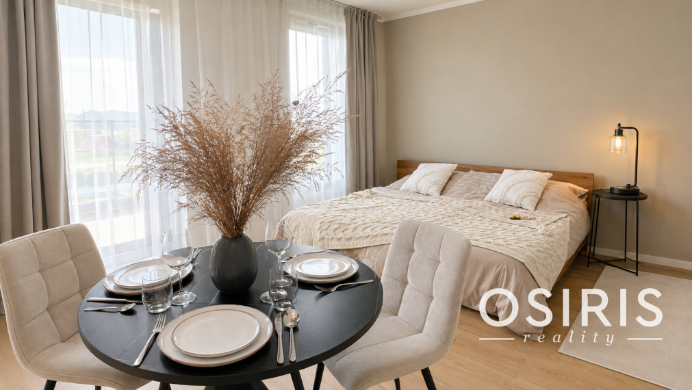 Kompletne zariadený nadštandardný 1-izbový apartmán – Gerlach Rezort