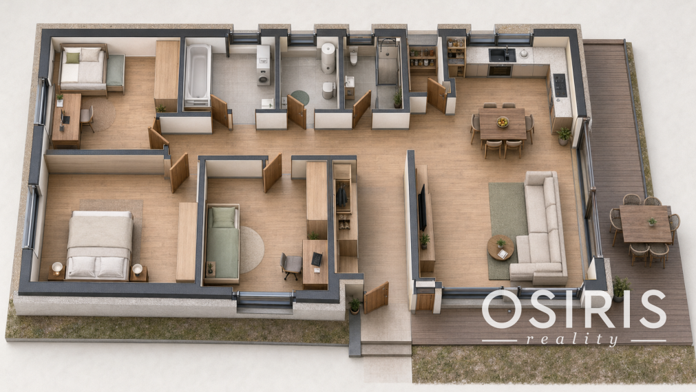 Stavebný pozemok 472 m2 so stavebným povolením, Šarišské Bohdanovce