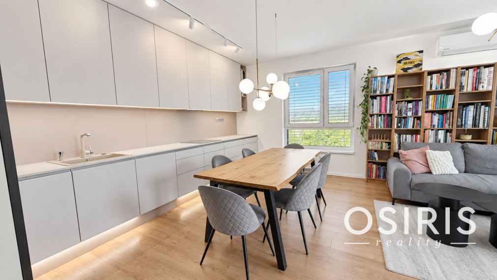 Moderný, klimatizovaný 3-izbový byt s loggiou v projekte Bory