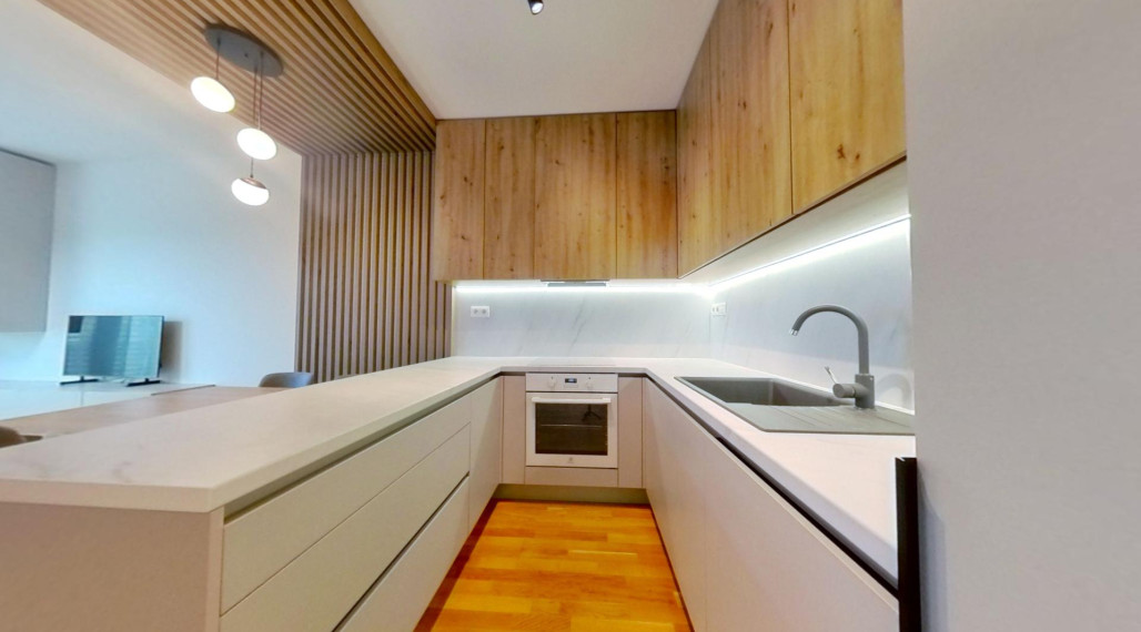 3i byt zariadený dizajnérom v novostavbe Cubicon, parkovanie v garáži