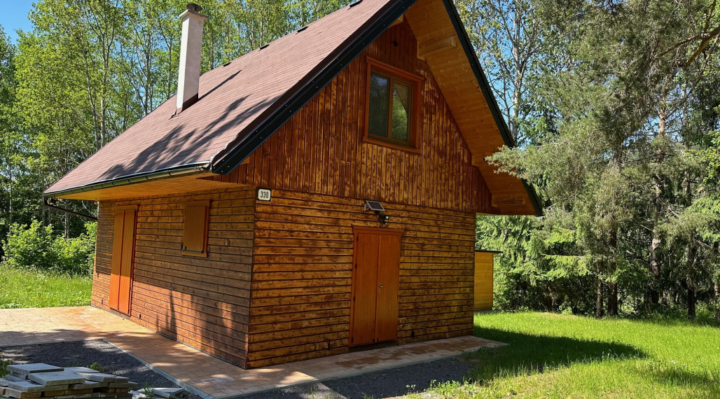 Chata na samote, novostavba 2022, obec Kráľova Lehota