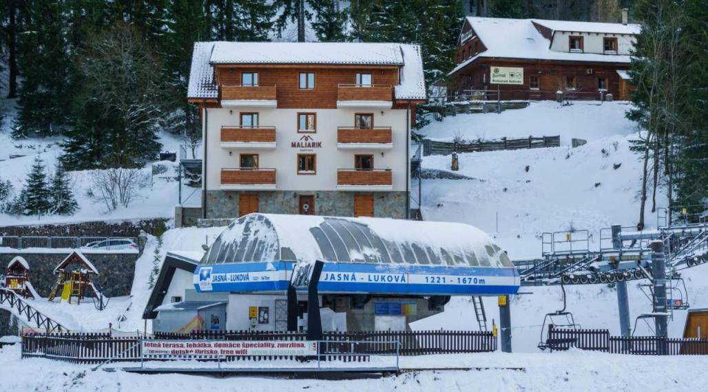 Lukratívny apartmán s balkónom priamo na zjazdovke v Demänovskej doline