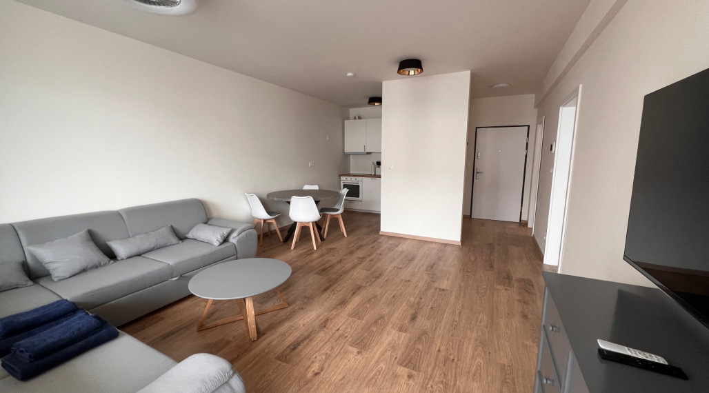 2i byt s balkónom 12.69 m2, novostavba 2024, 1x parkovacie miesto,