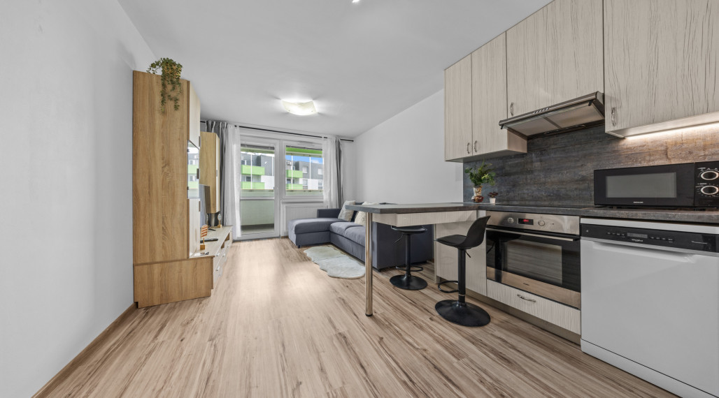 Klimatizovaný 1i byt s balkónom, novostavba 2016, Rustaveliho