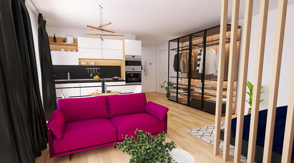 NOVINKA - Praktický 1,5 izb. byt v štandarde s balkónom