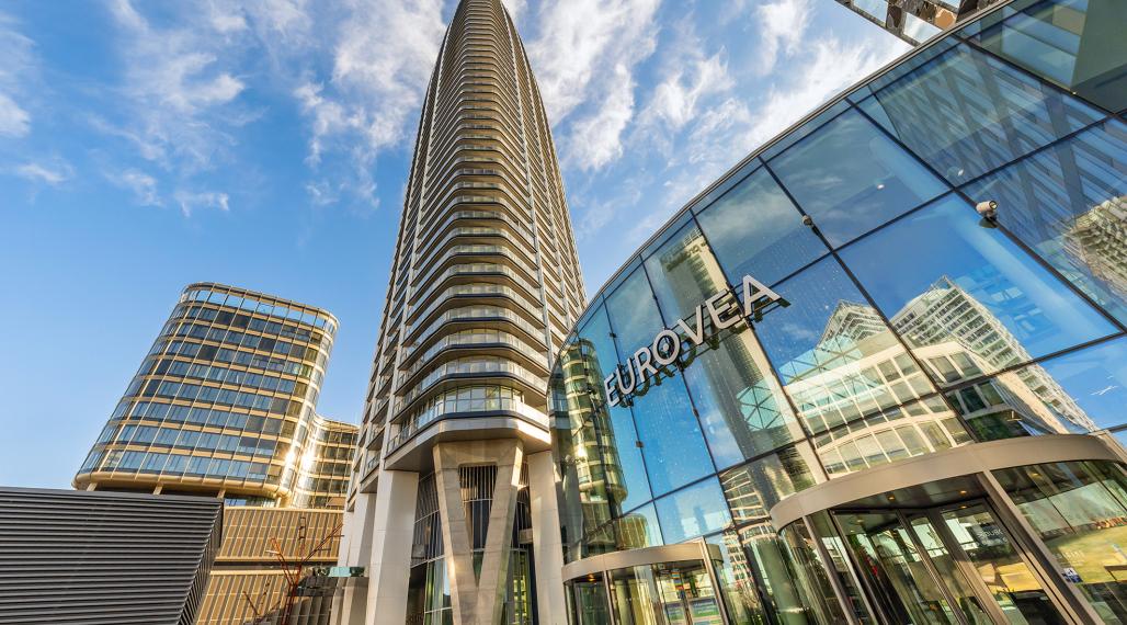 Klimatizovaný kancelársky priestor v Eurovea Tower, 1x parkovanie