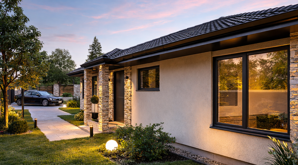 Exkluzívne bývanie pod Zoborom – moderný 4-izbový bungalov