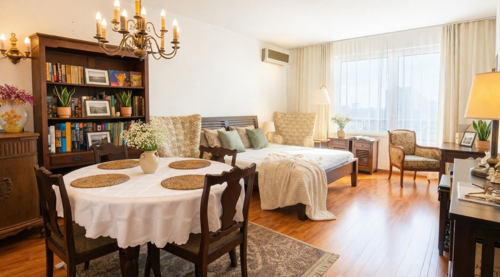 Priestranný 3-izbový byt s garážovým státím, 2x balkón, pivnica