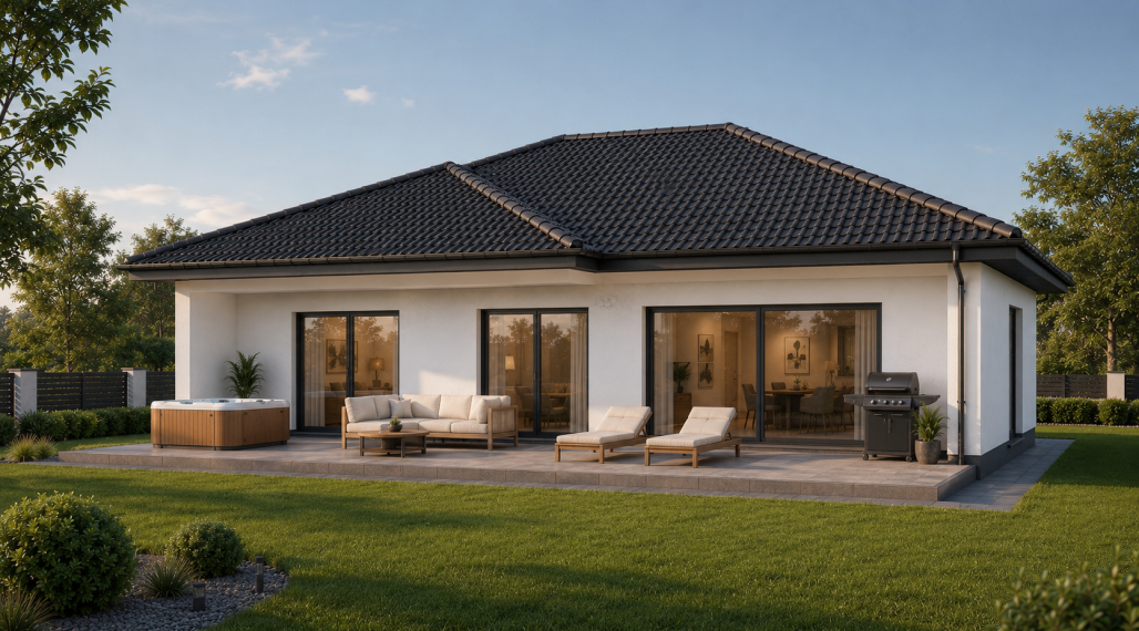 Nadštandardný samostatný 4i RD, novostavba 2026, pozemok 606m2, Miloslavov