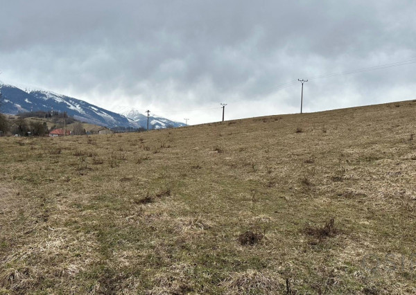 Novinka NOVÝ stavebný pozemok 2 000 m2, obec Liptovský Ondrej