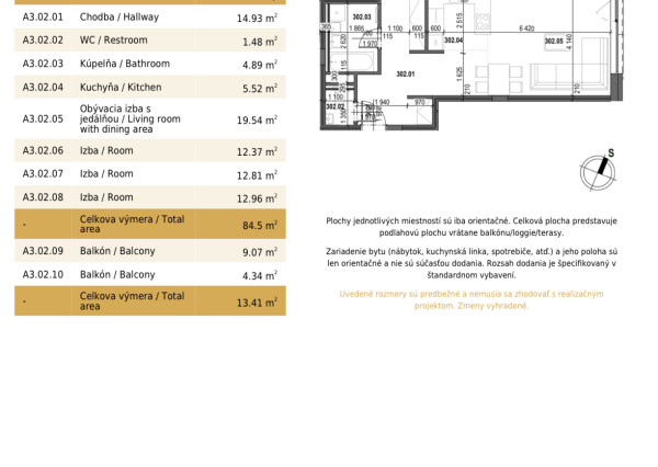 Winehills - 4 izb. byt v štandarde v lukratívnej lokalite