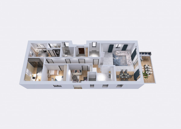 Moderný 5-izbový rodinný dom so záhradou a terasou, Orechová Potôň