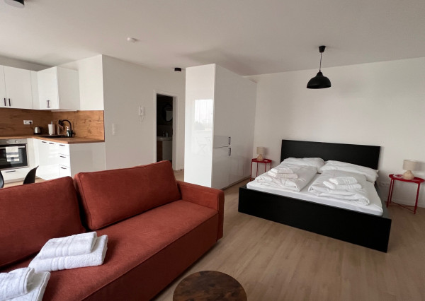 Na prenájom moderný 1,5i byt s balkónom, Rača - Eduarda Wenzla