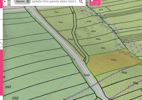 Ponuka pozemkov v zaujímavej obci blízko Lipt. Mary IŽIPOVCE