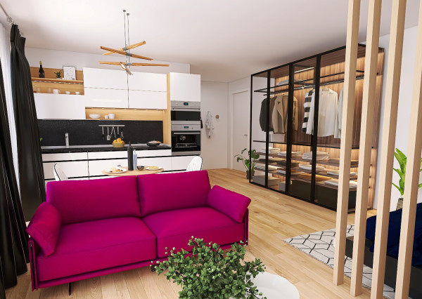 NOVINKA - Praktický 1,5 izb. byt v štandarde s balkónom