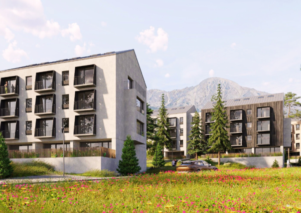 Kompletne zariadený nadštandardný 1-izbový apartmán – Gerlach Rezort