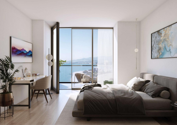 Luxusný apartmán s výhľadom na more v exkluzívnom 5* hoteli v meste Batumi