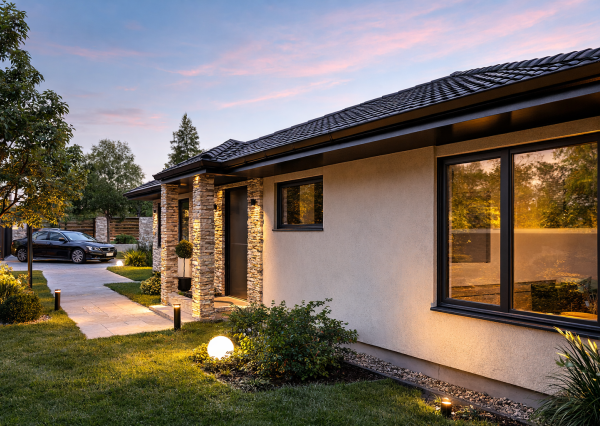 Exkluzívne bývanie pod Zoborom – moderný 4-izbový bungalov