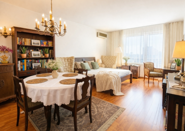 Priestranný 3-izbový byt s garážovým státím, 2x balkón, pivnica