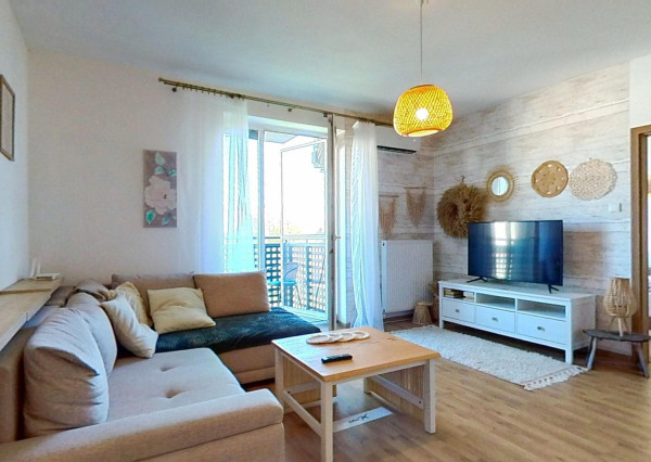 Moderný klimatizovaný 2-izbový byt s balkónom, novostavba 2019, parkovacie miesto