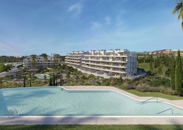 Luxusné 2 až 4-izbové apartmány s panoramatickým výhľadom na more, Costa del Sol