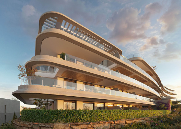 Luxusné 2 až 4-izbové apartmány s panoramatickým výhľadom na more, Costa del Sol