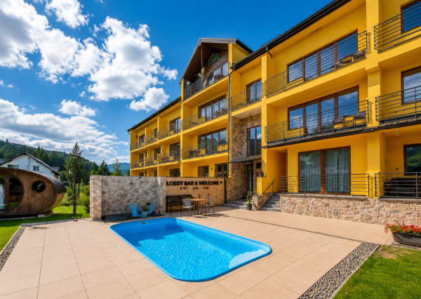 Nový apartmán s výhľadom na Kriváň v rezorte Dovalovec