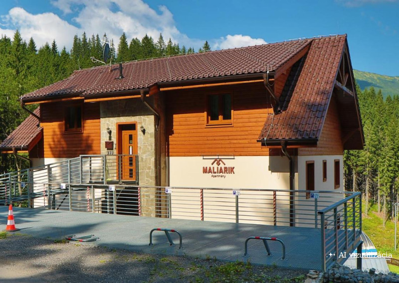 Na predaj kompletne zariadený 2-izbový apartmán priamo pri zjazdovke – Demänovská dolina - fotografia 1