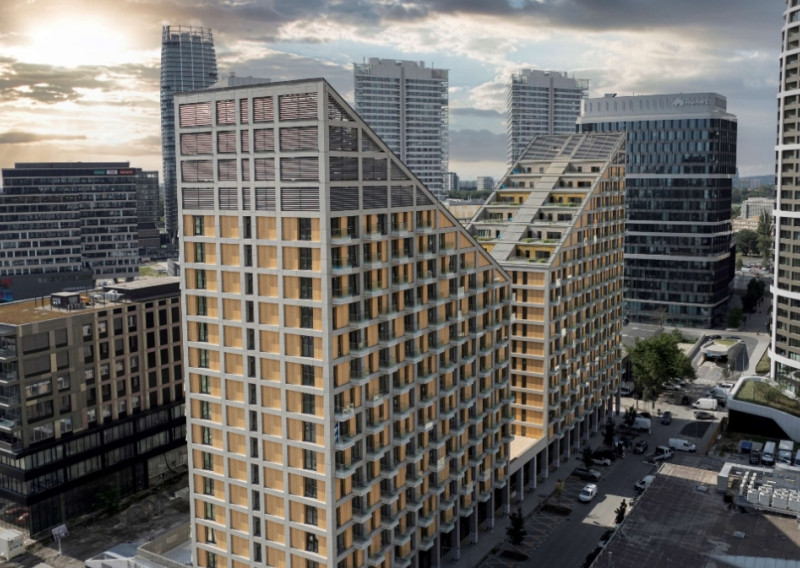 METROPOLIS- Klimatizovaný 1i byt s balkónom, parkovacie miesto - fotografia 1