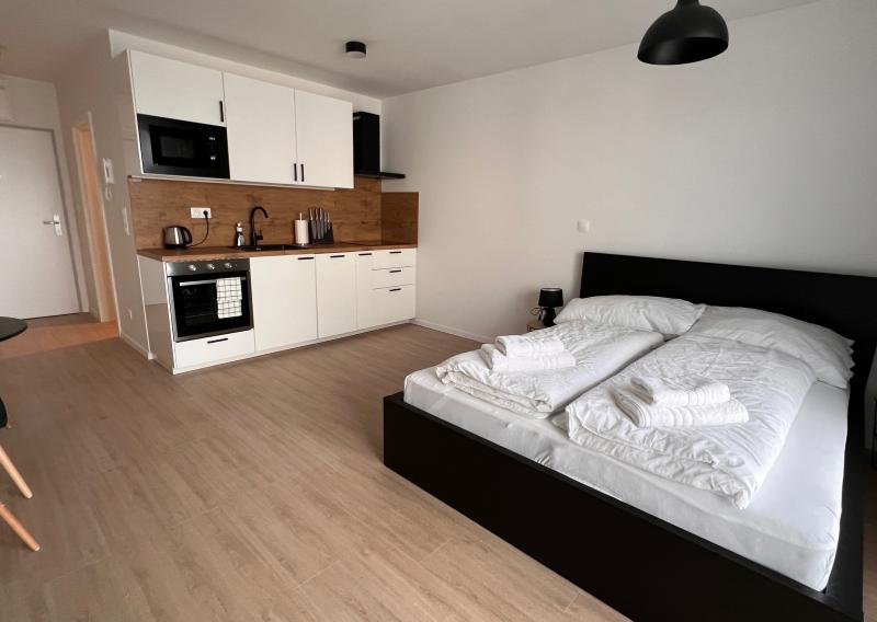 Na prenájom moderný 1i byt s balkónom, Rača - Eduarda Wenzla - fotografia 3