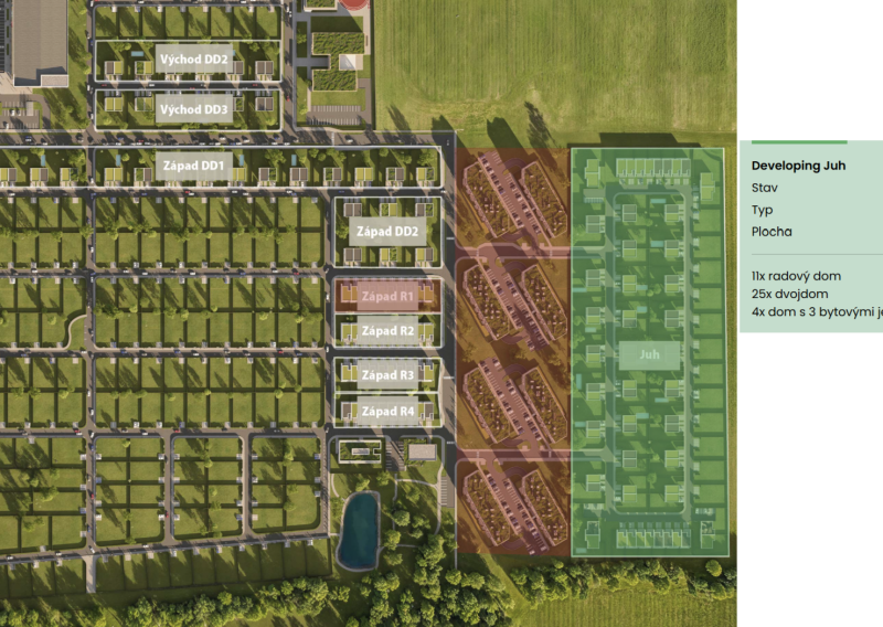 Stavebný pozemok pre výstavbu rodinných domov 40 790 m², Senec - fotografia 1